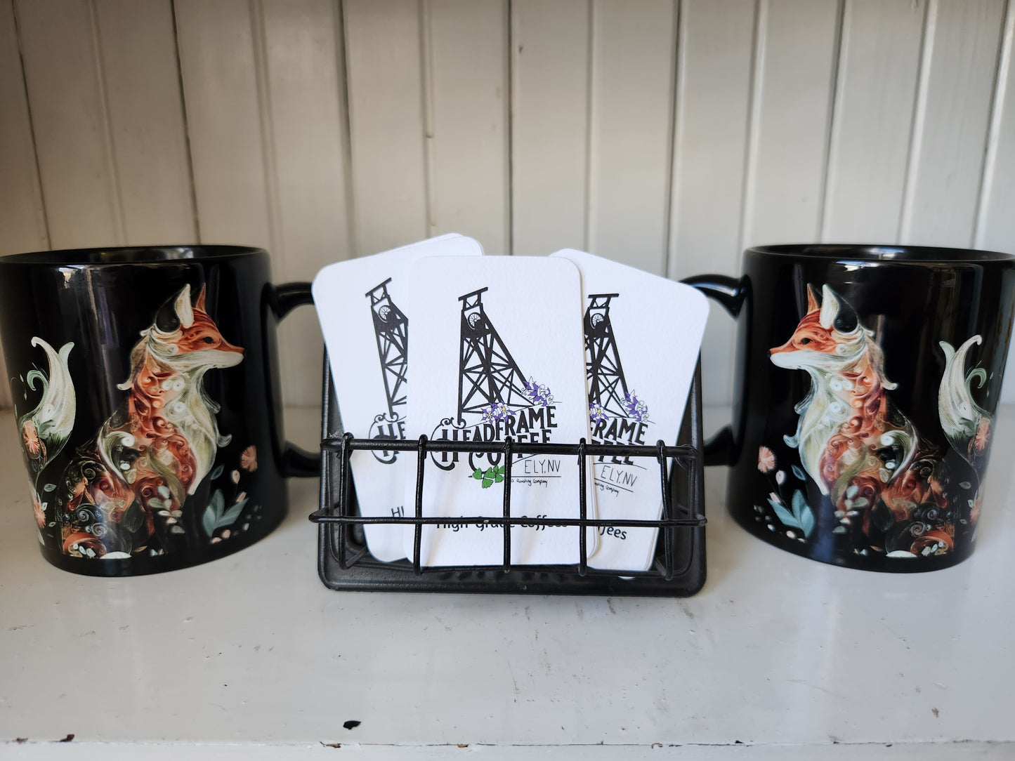 Floral Fox Mug
