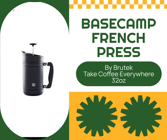 BRUTEK Basecamp French Press 32oz